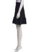 Sandro Ruffle Embellishment Knee-Length Skirt