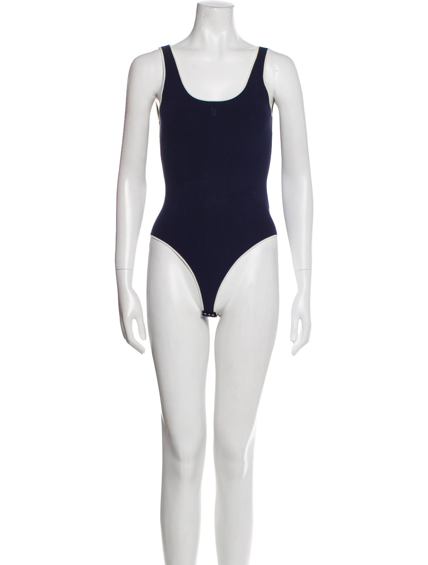 Sandro Scoop Neck Sleeveless Bodysuit