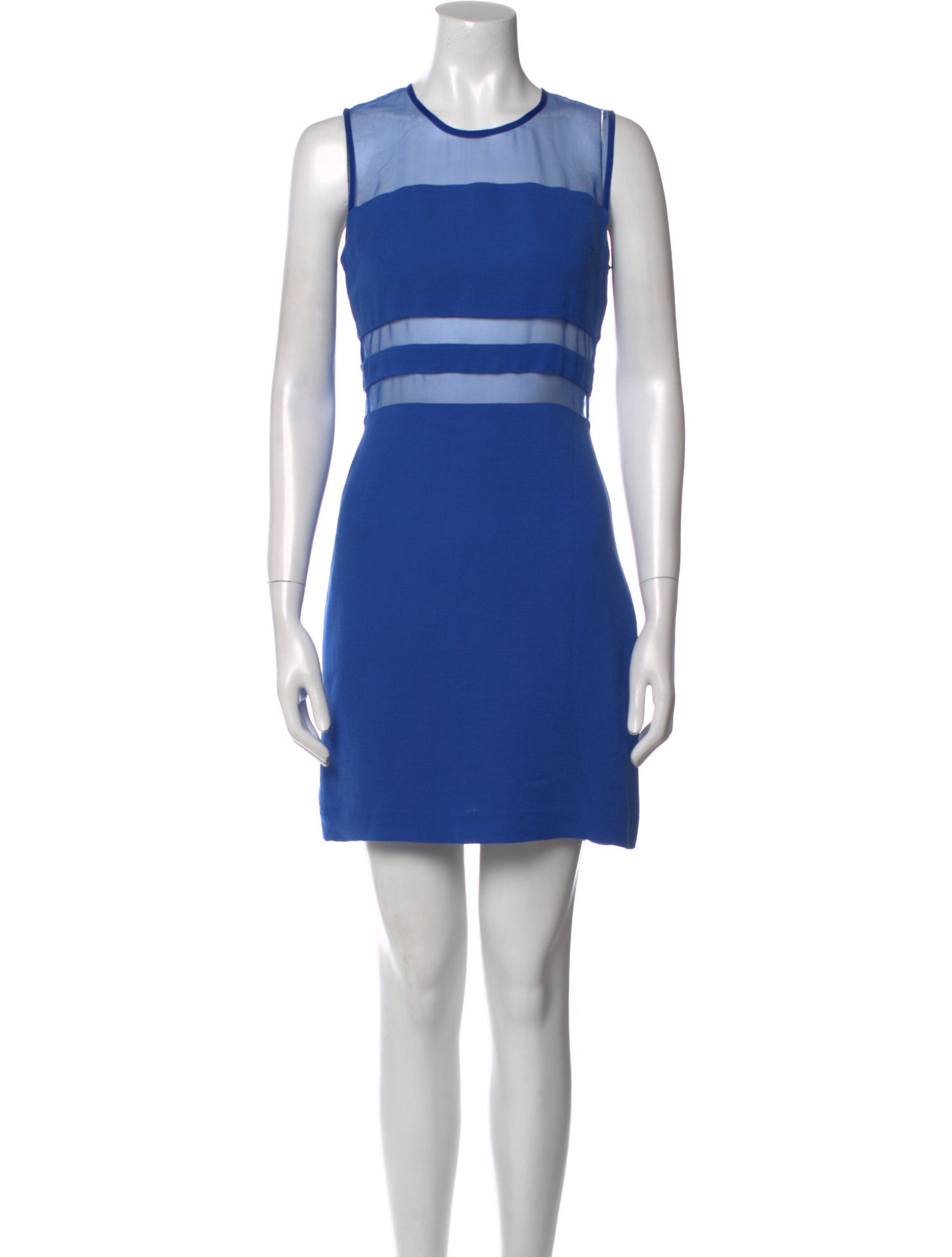 Sandro Crew Neck Mini Dress