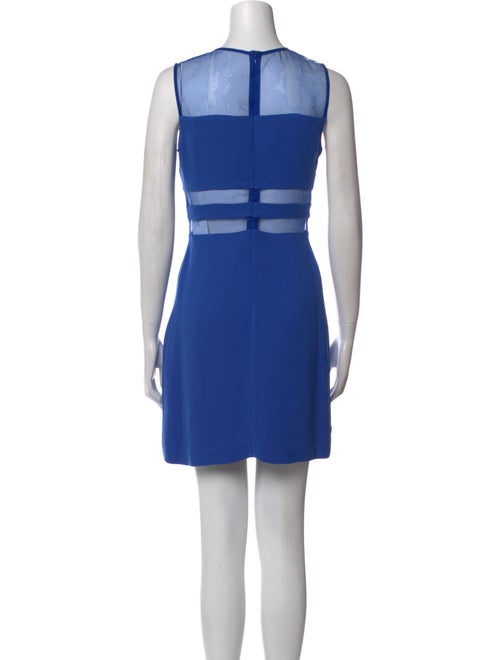 Sandro Crew Neck Mini Dress