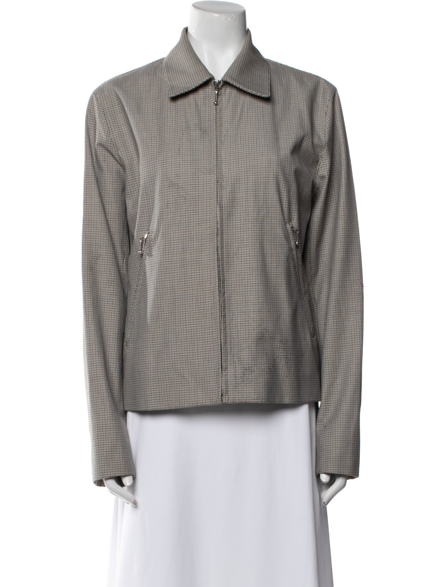 Sandro Wool Striped Blazer