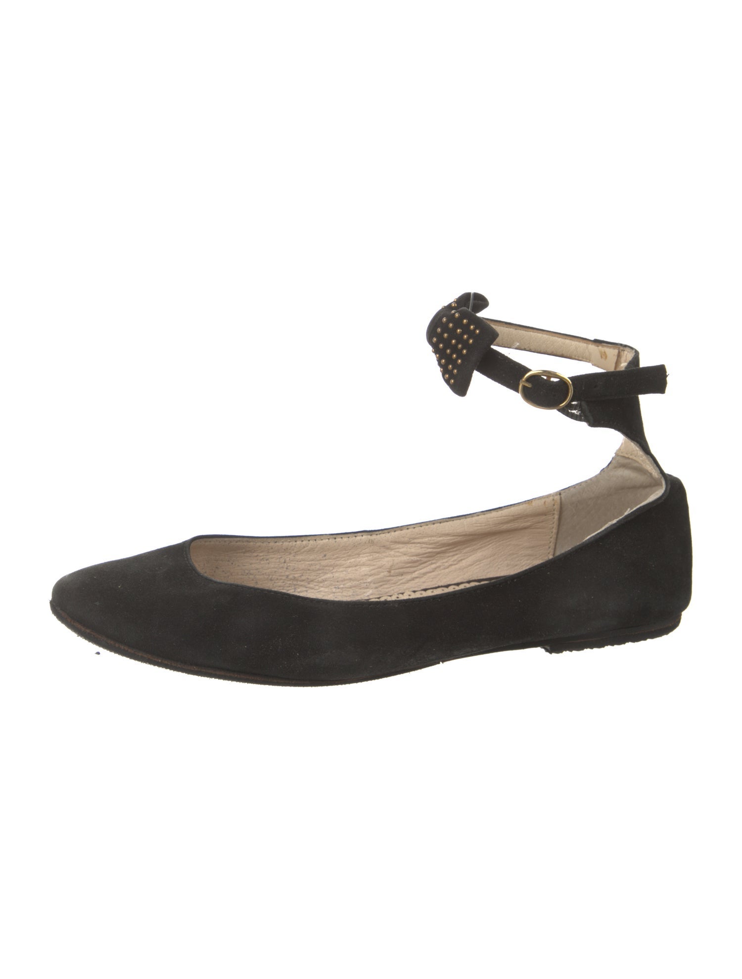 Sandro Suede Ballet Flats