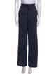 Sandro Striped Straight Leg Pants
