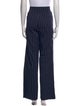 Sandro Striped Straight Leg Pants