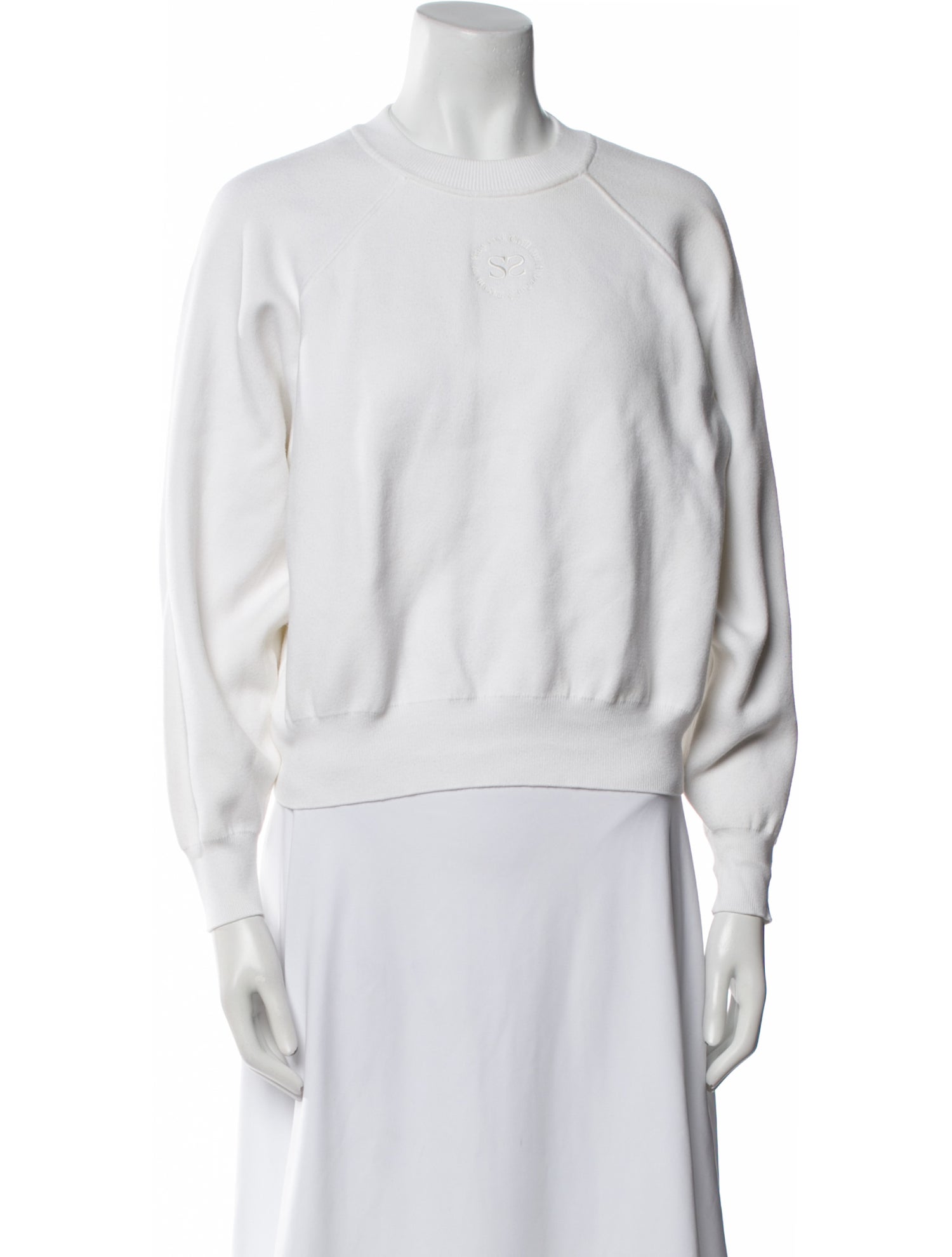 Sandro Mock Neck Long Sleeve Sweatshirt