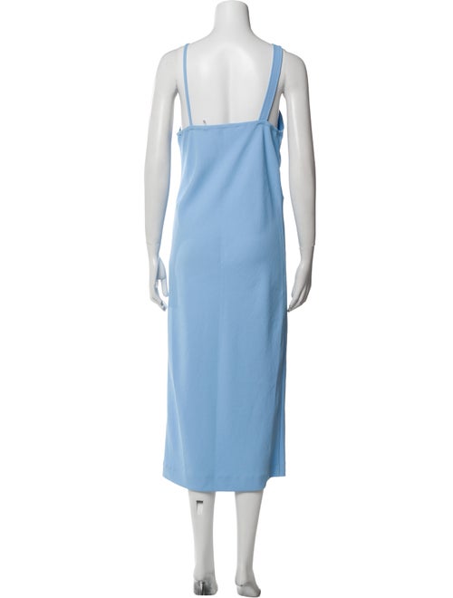 Sandro V-Neck Midi Length Dress