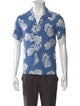 Sandro Printed Short Sleeve Shirt