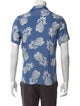 Sandro Printed Short Sleeve Shirt