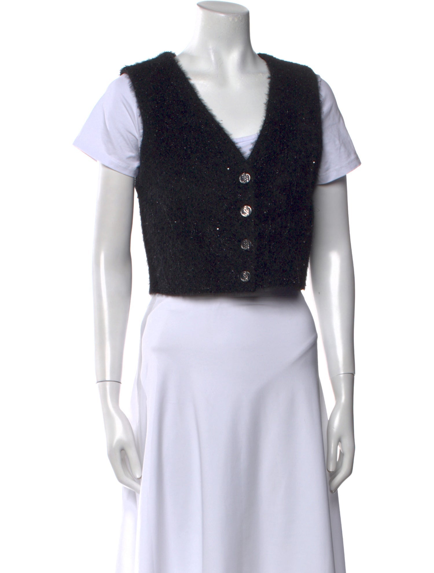 Sandro V-Neck Sweater