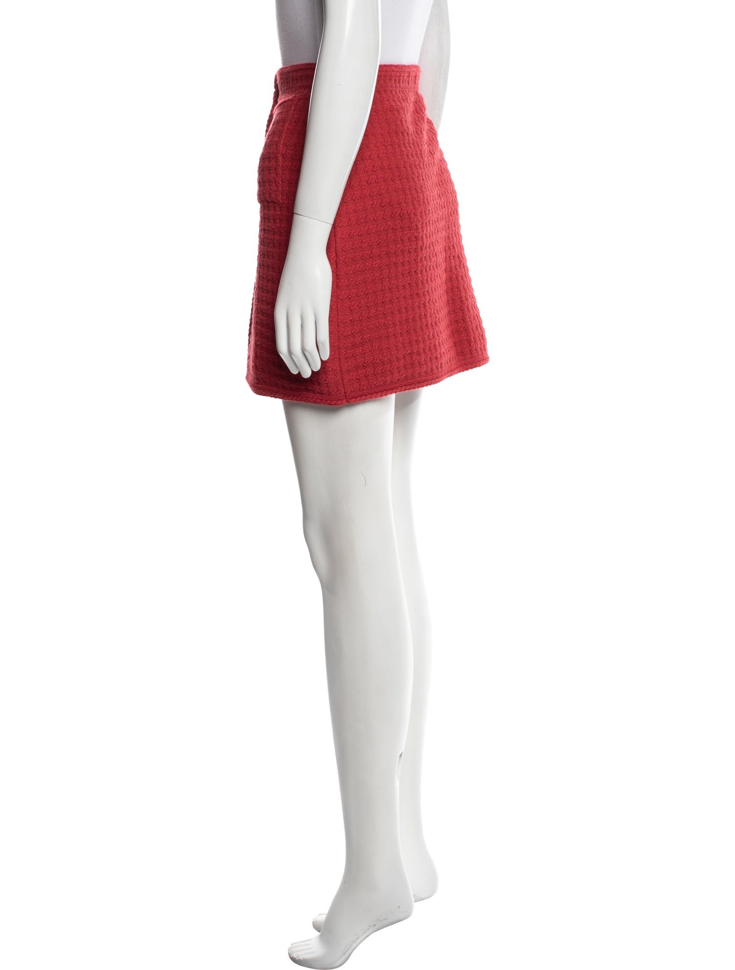 Sandro Braided Accents Mini Skirt