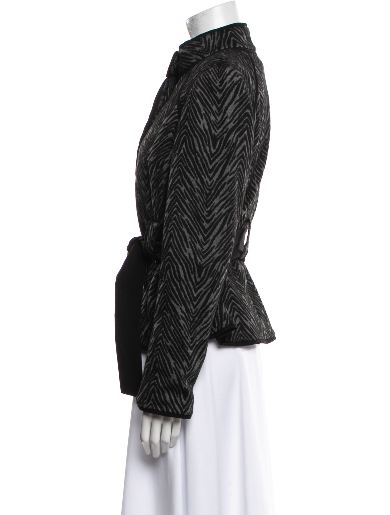 Sandro Tweed Pattern Evening Jacket