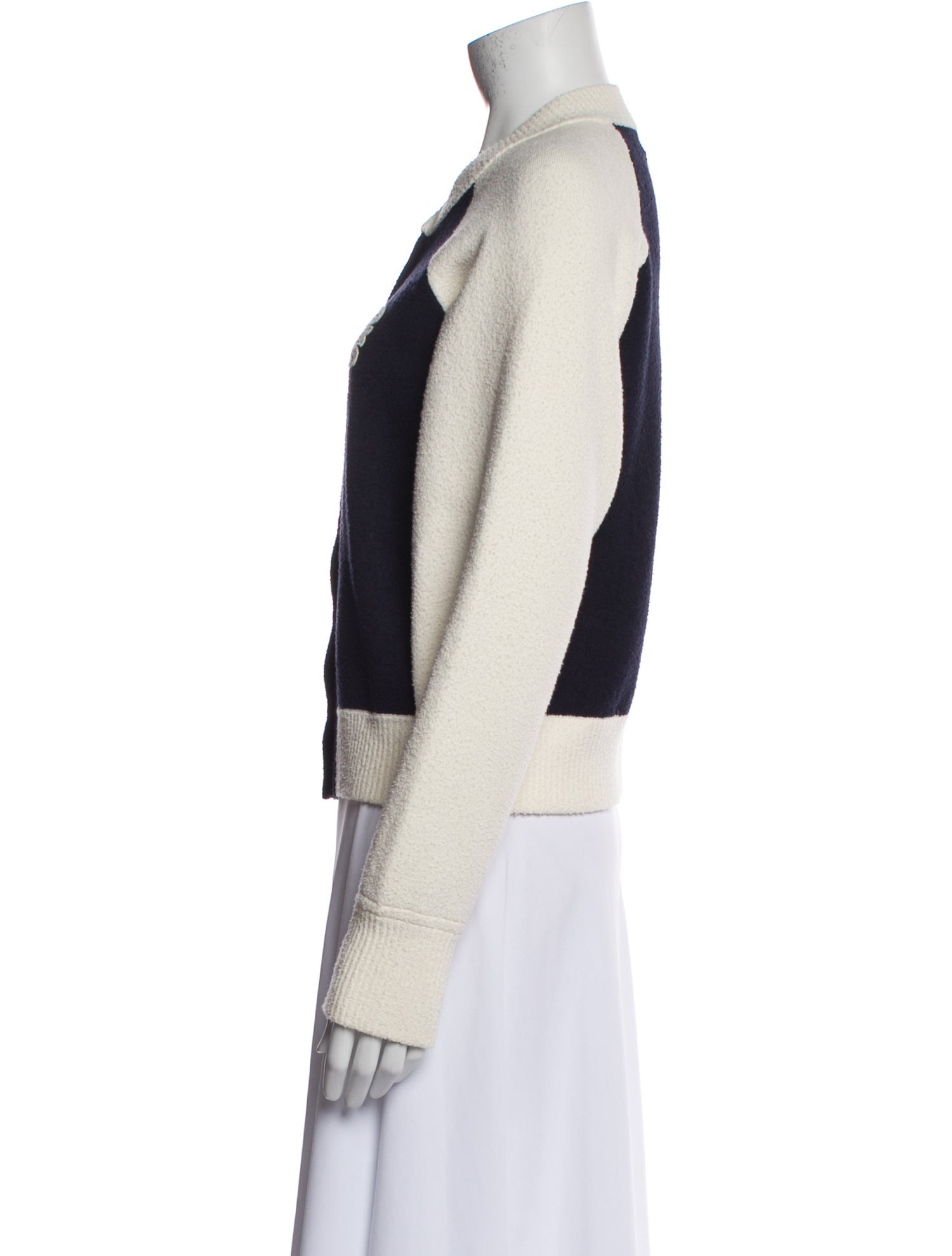 Sandro Tweed Pattern Jacket