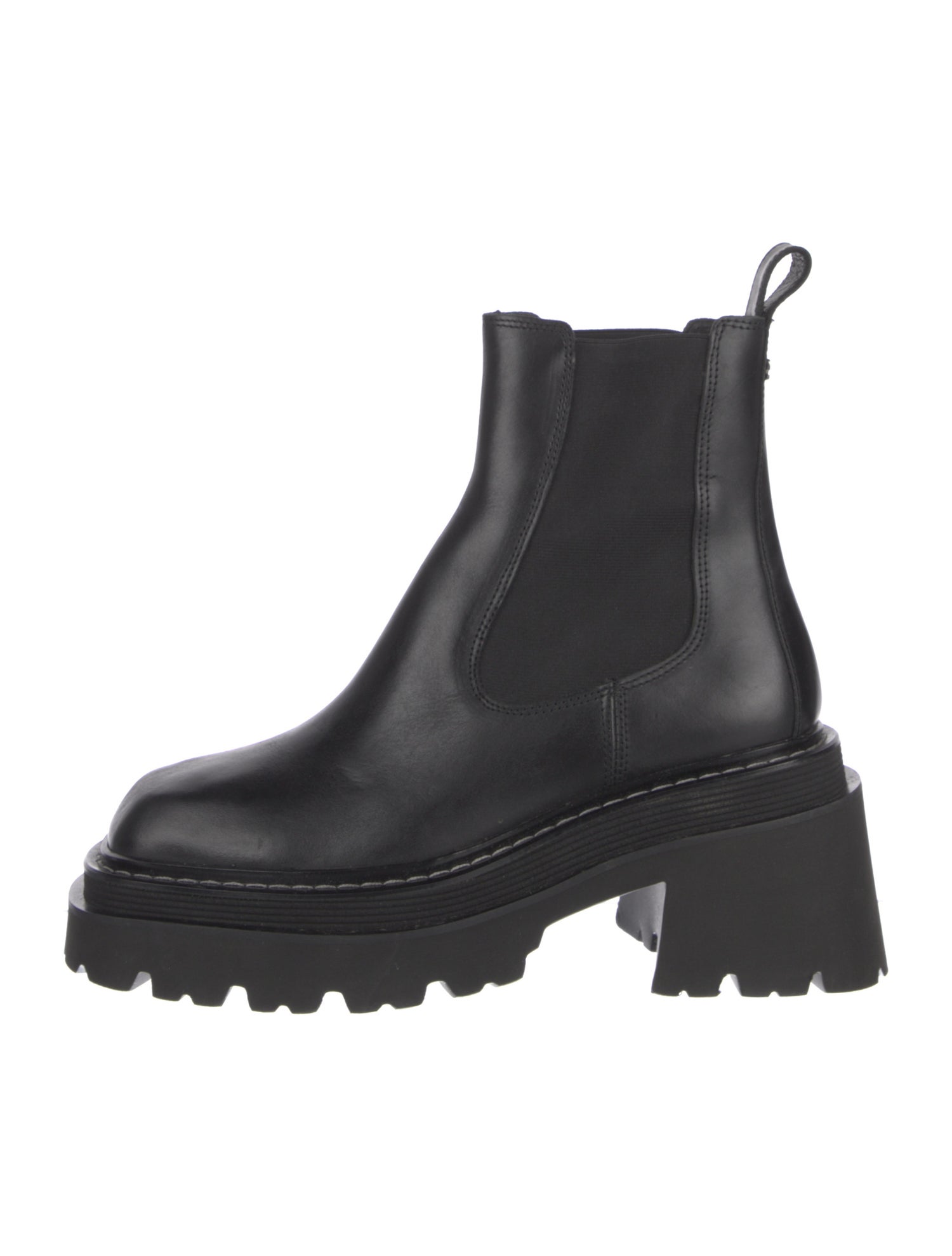 Sandro Leather Chelsea Boots