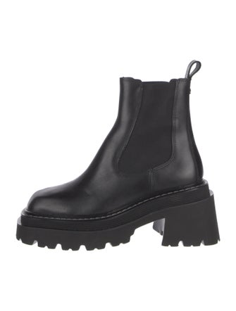 Sandro Leather Chelsea Boots