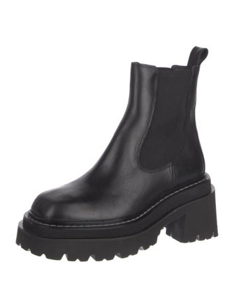 Sandro Leather Chelsea Boots