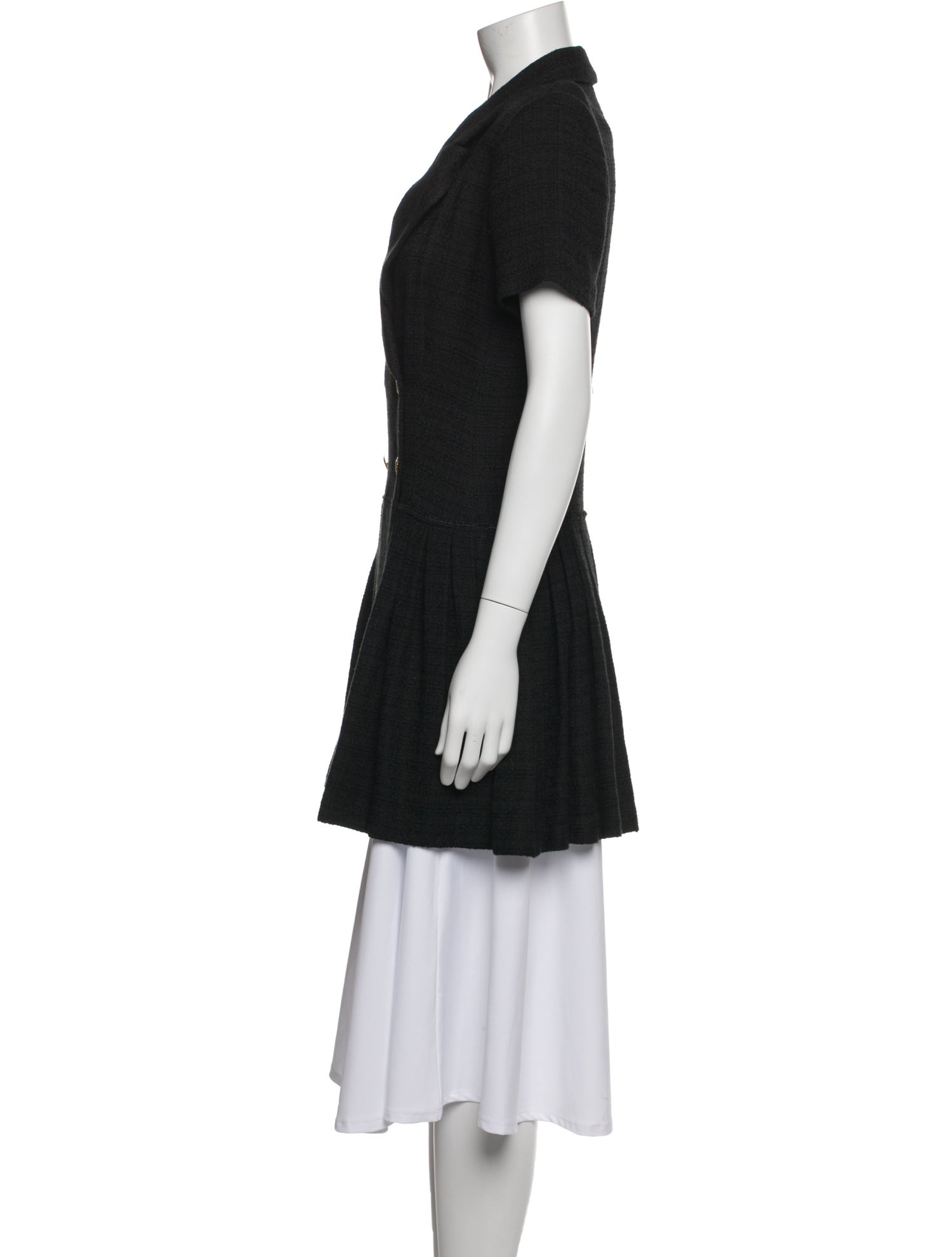 Sandro V-Neck Mini Dress