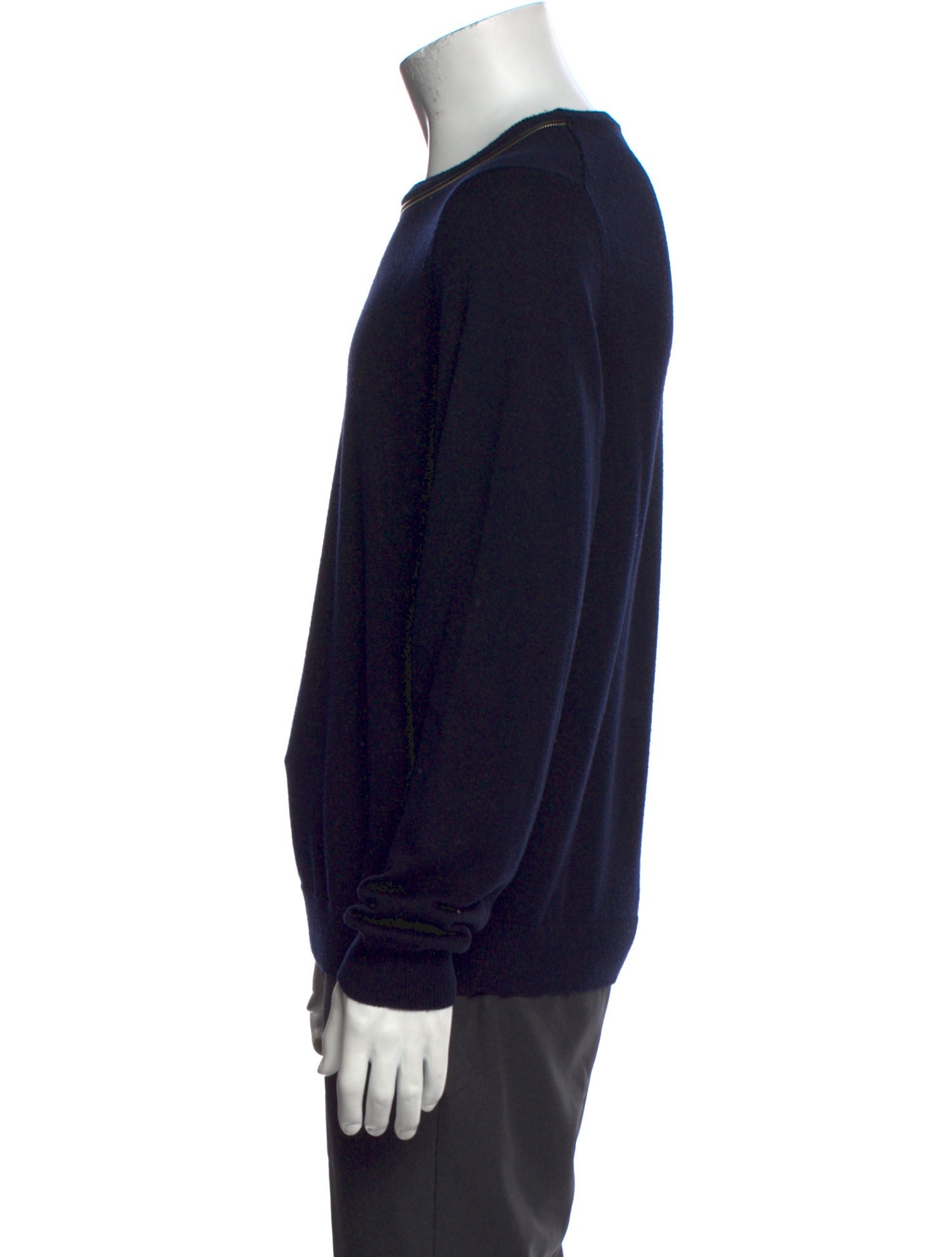 Sandro Merino Wool Crew Neck Pullover