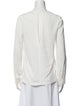 Sandro Crew Neck Long Sleeve Blouse