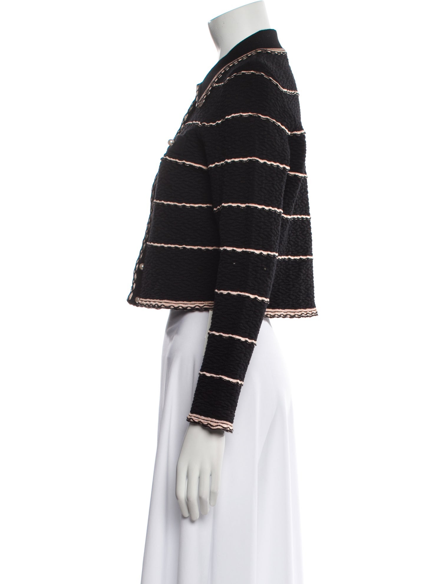 Sandro Striped Evening Jacket