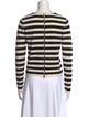 Sandro Striped Crew Neck Top
