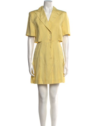 Sandro V-Neck Mini Dress