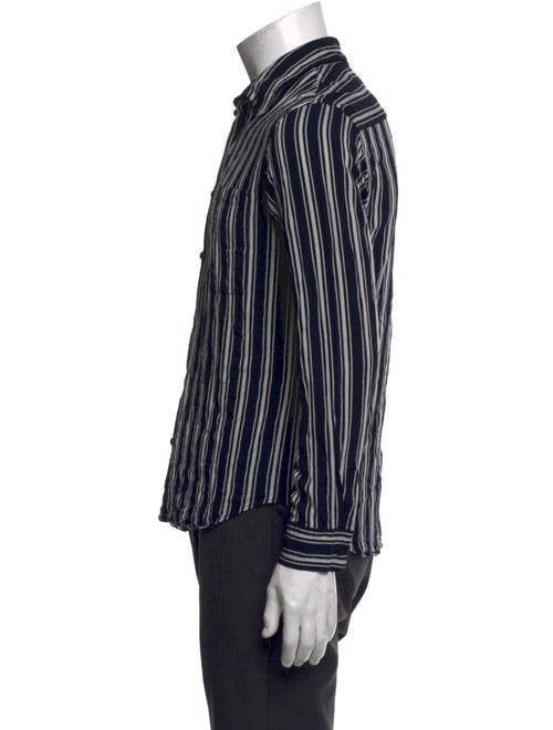 Sandro Striped Long Sleeve Shirt