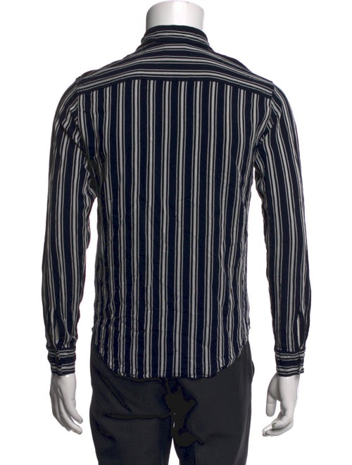 Sandro Striped Long Sleeve Shirt