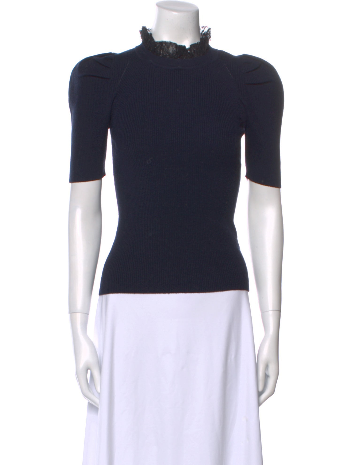 Sandro Mock Neck Sweater