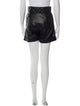 Sandro Leather Mini Shorts