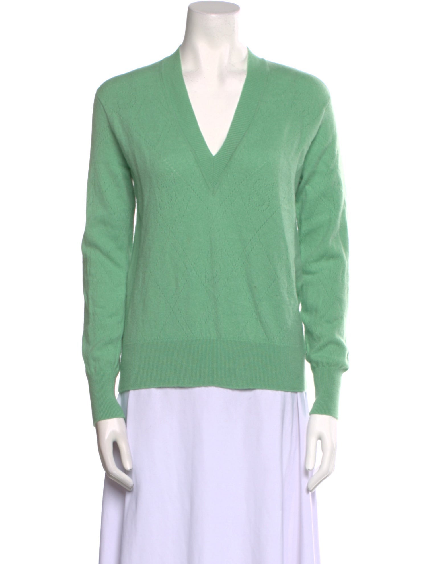 Sandro Wool V-Neck Sweater