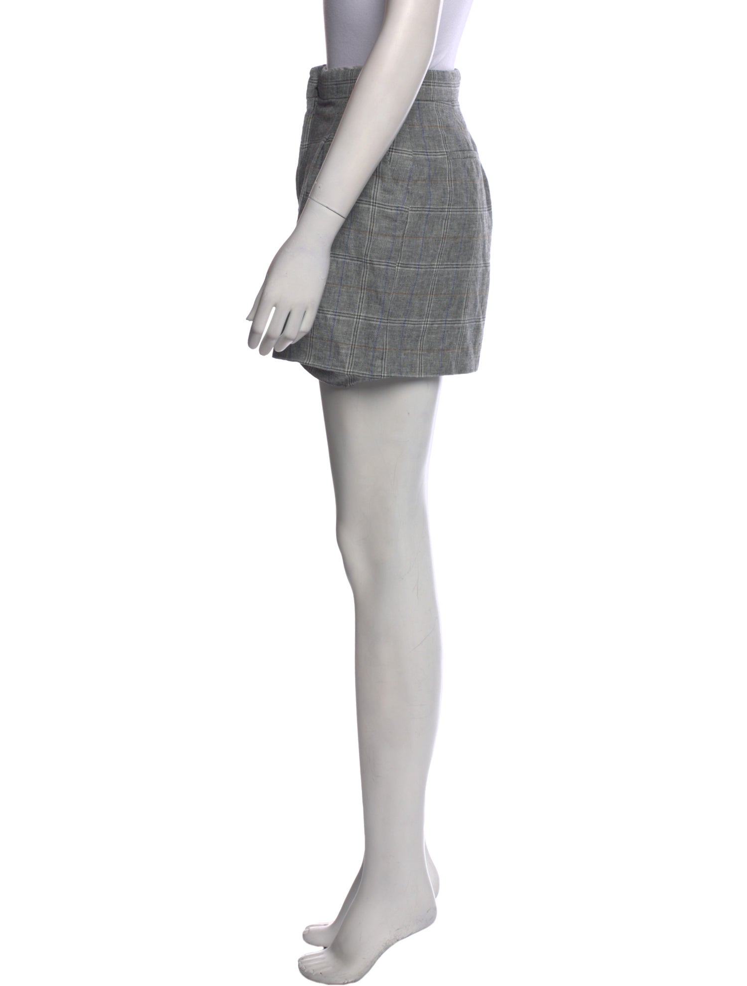 Sandro Linen Mini Shorts