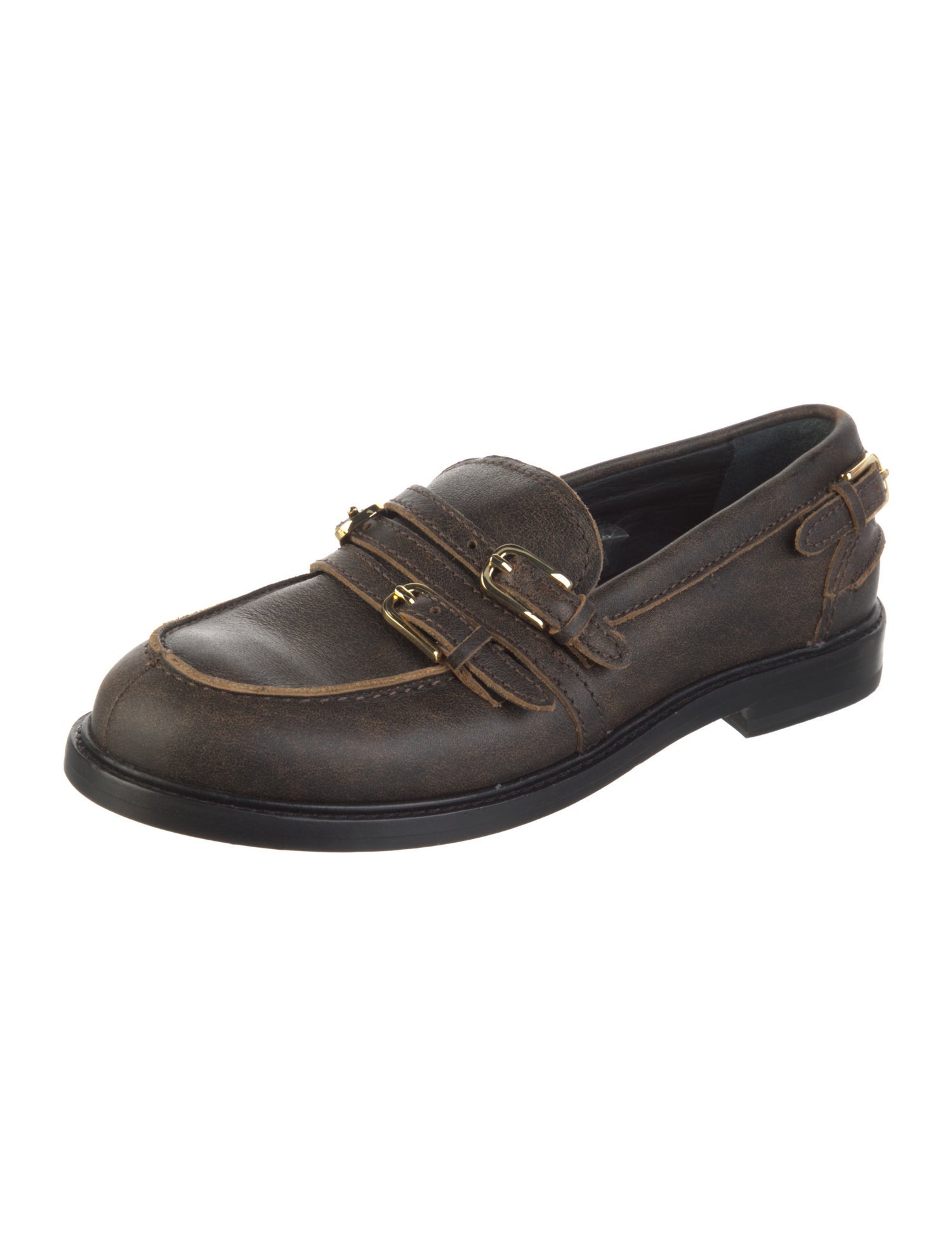 Sandro Leather Loafers