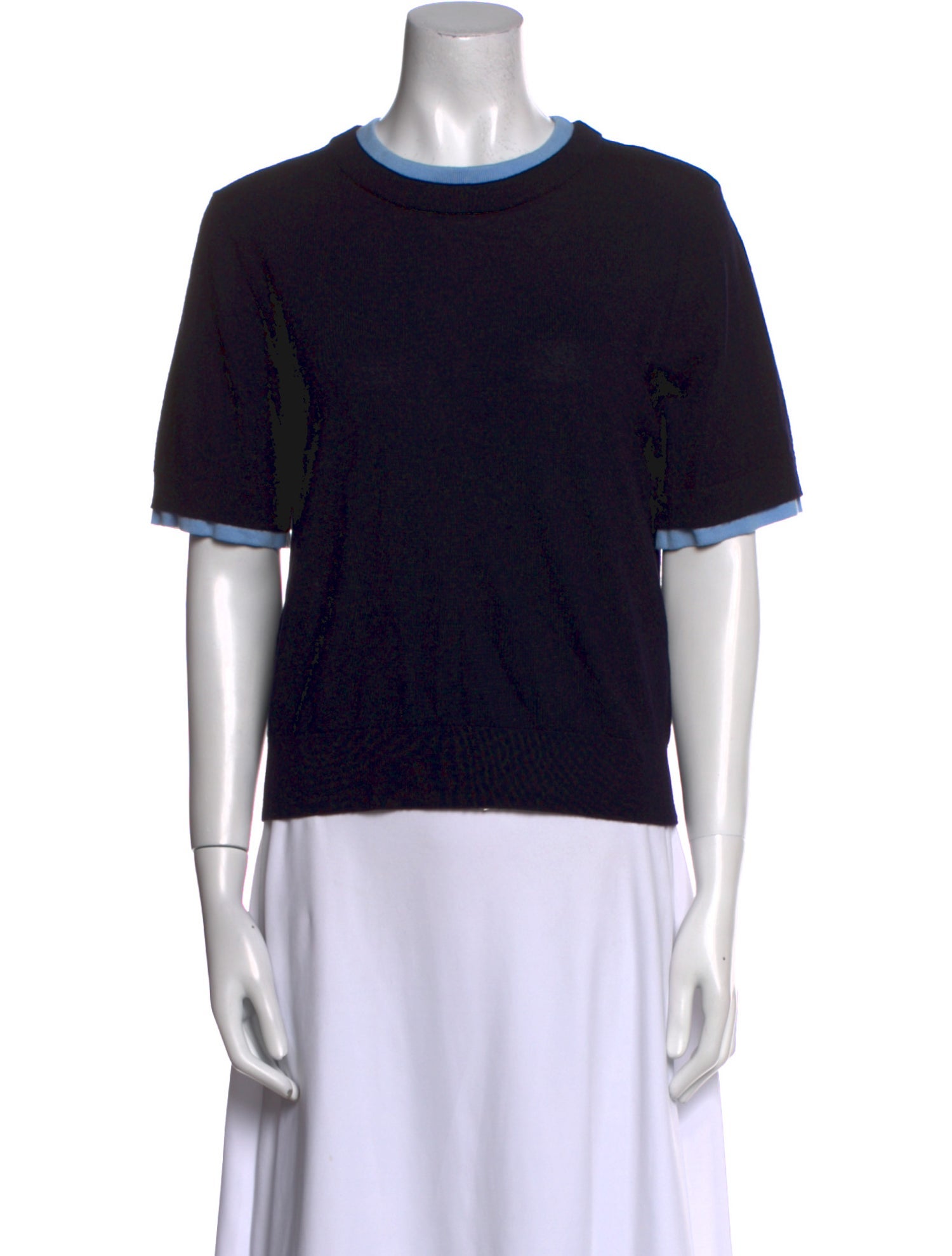 Sandro Wool Crew Neck T-Shirt