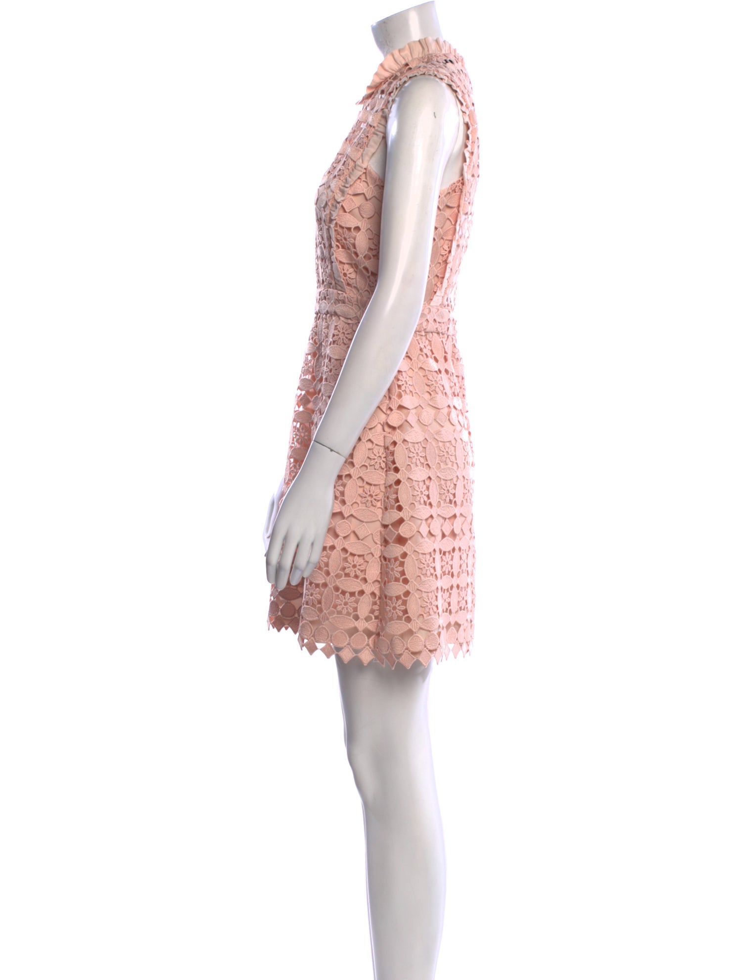 Sandro Crew Neck Mini Dress