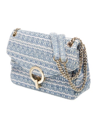 Sandro Tweed Shoulder Bag