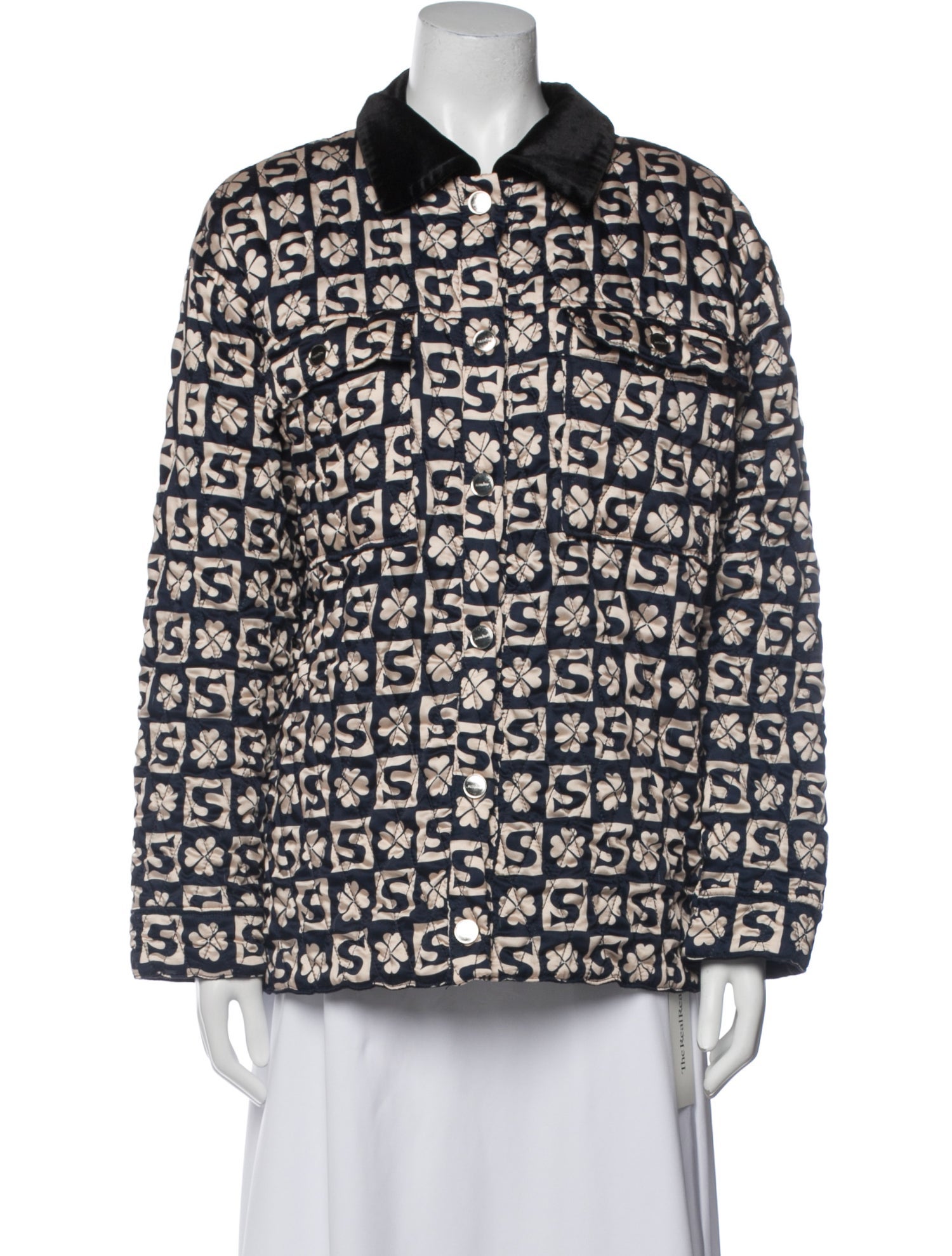 Sandro Printed Jacket