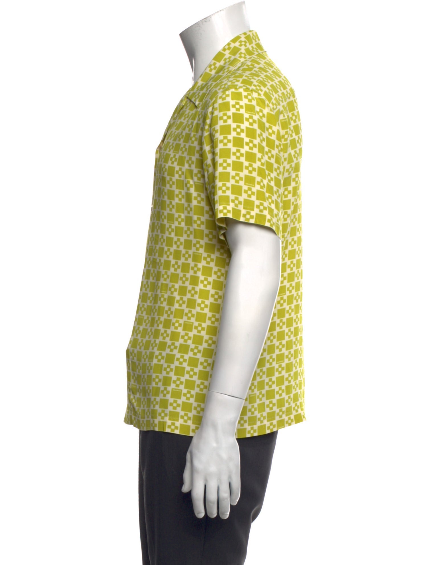 Sandro Printed Short Sleeve Shirt