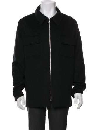 Sandro Wool Bomber Jacket
