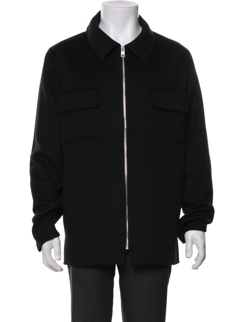 Sandro Wool Bomber Jacket