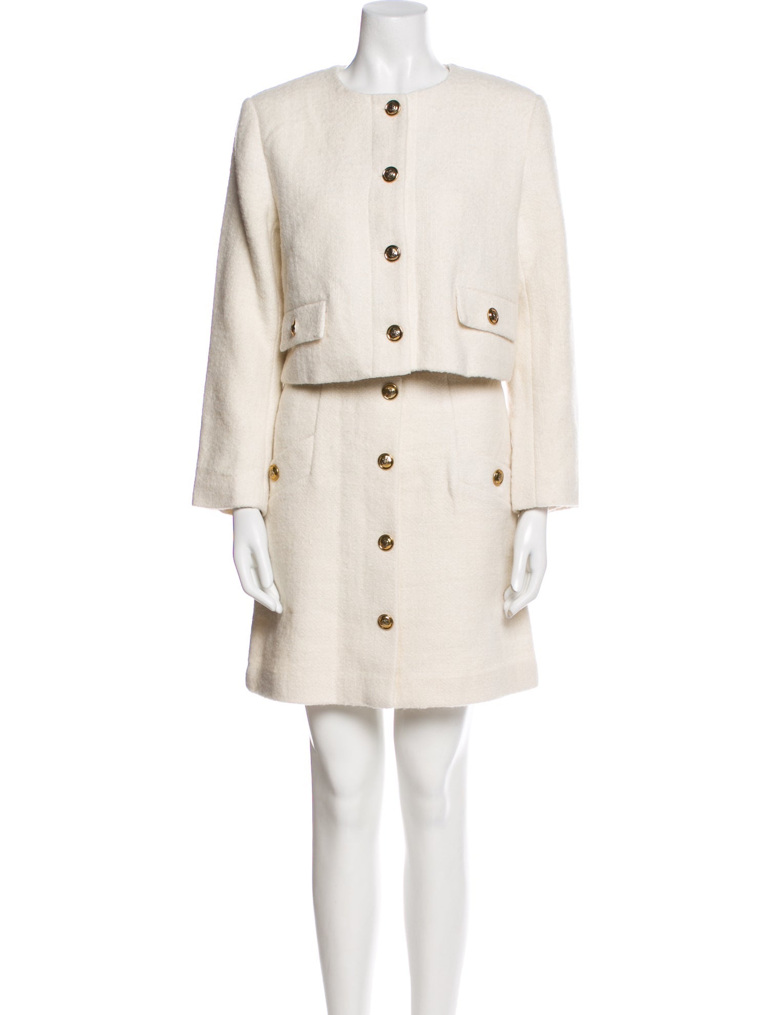 Sandro Wool Skirt Suit