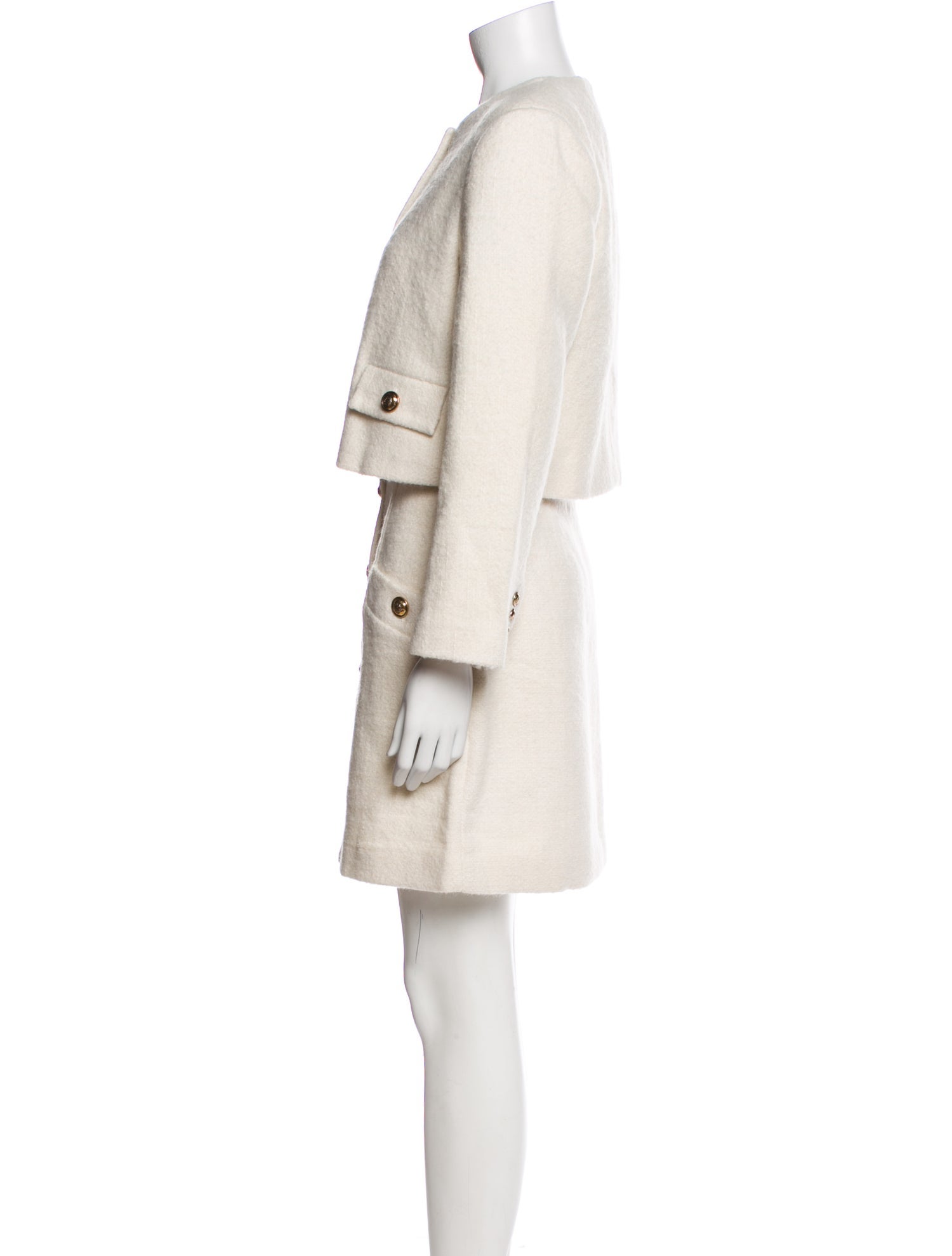 Sandro Wool Skirt Suit