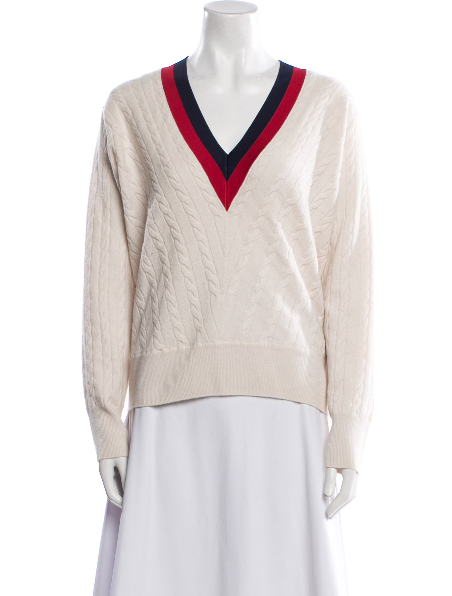 Sandro Wool V-Neck Sweater