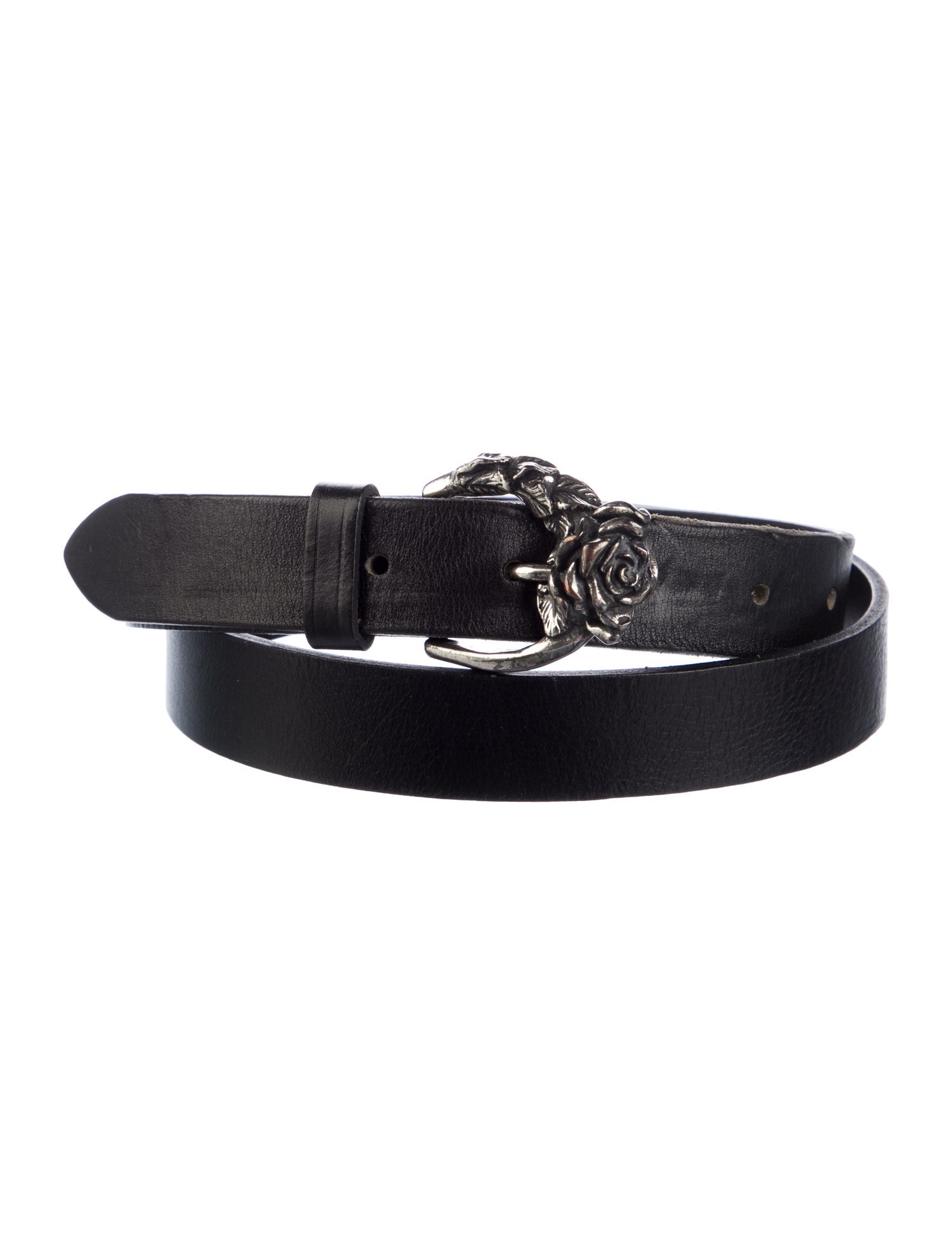Sandro Skinny Leather Belt