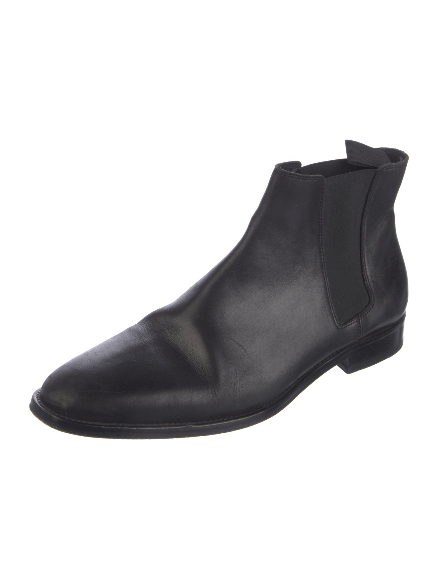 Sandro Leather Chelsea Boots