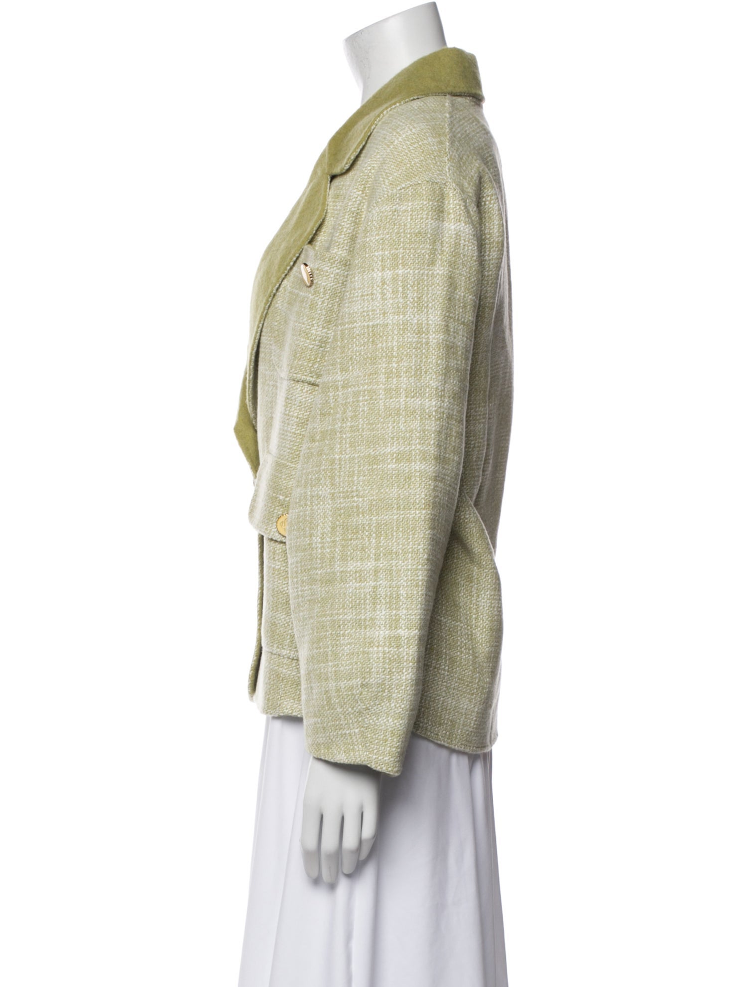 Sandro Colorblock Pattern Blazer