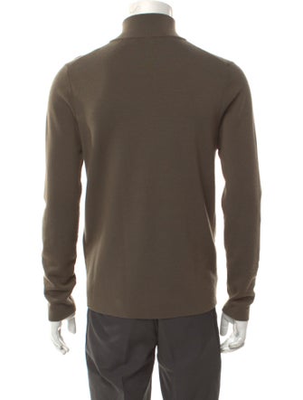 Sandro Wool Mock Neck Pullover