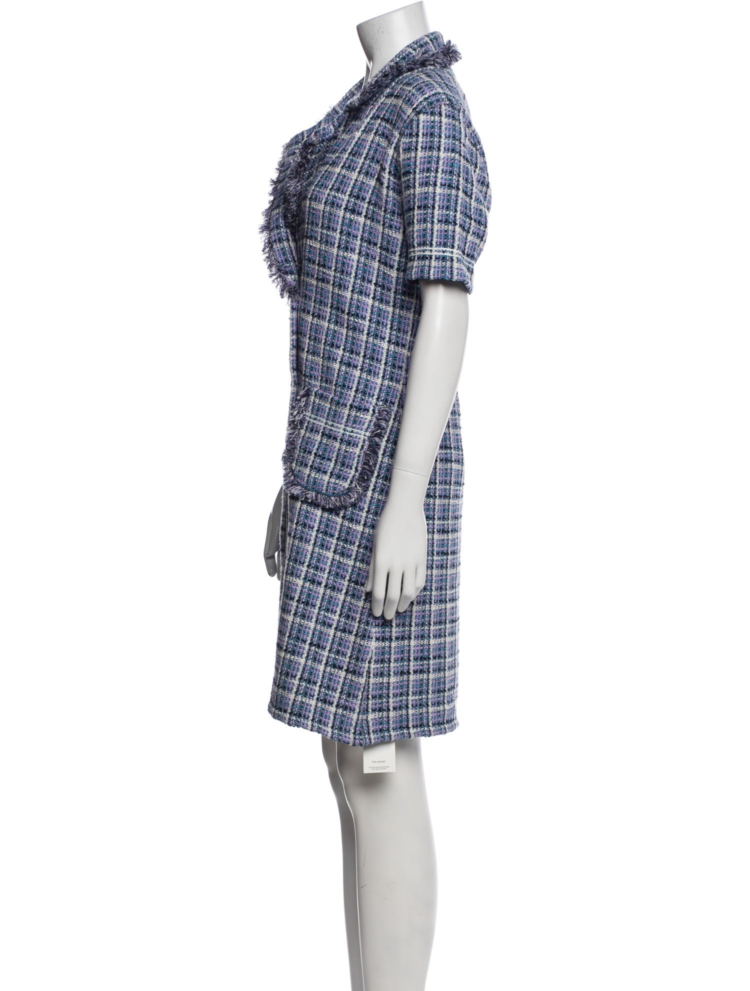 Sandro Tweed Pattern Mini Dress w/ Tags