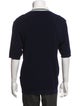Sandro Collar Short Sleeve Polo Shirt