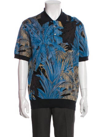 Sandro Collar Short Sleeve Polo Shirt