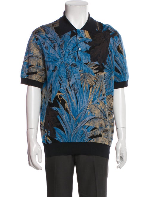 Sandro Collar Short Sleeve Polo Shirt